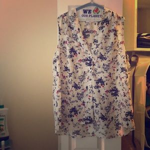 Laundry by Shelly Segal sleeveless blouse